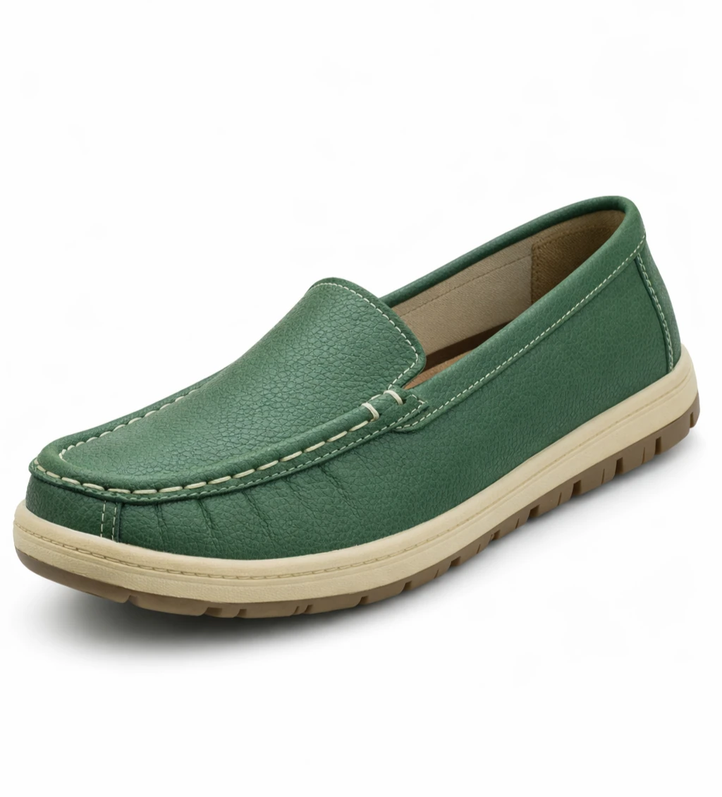 Mocasines casuales "verde olivo"'s foto | "Es lo que hay" |  BizneCubano